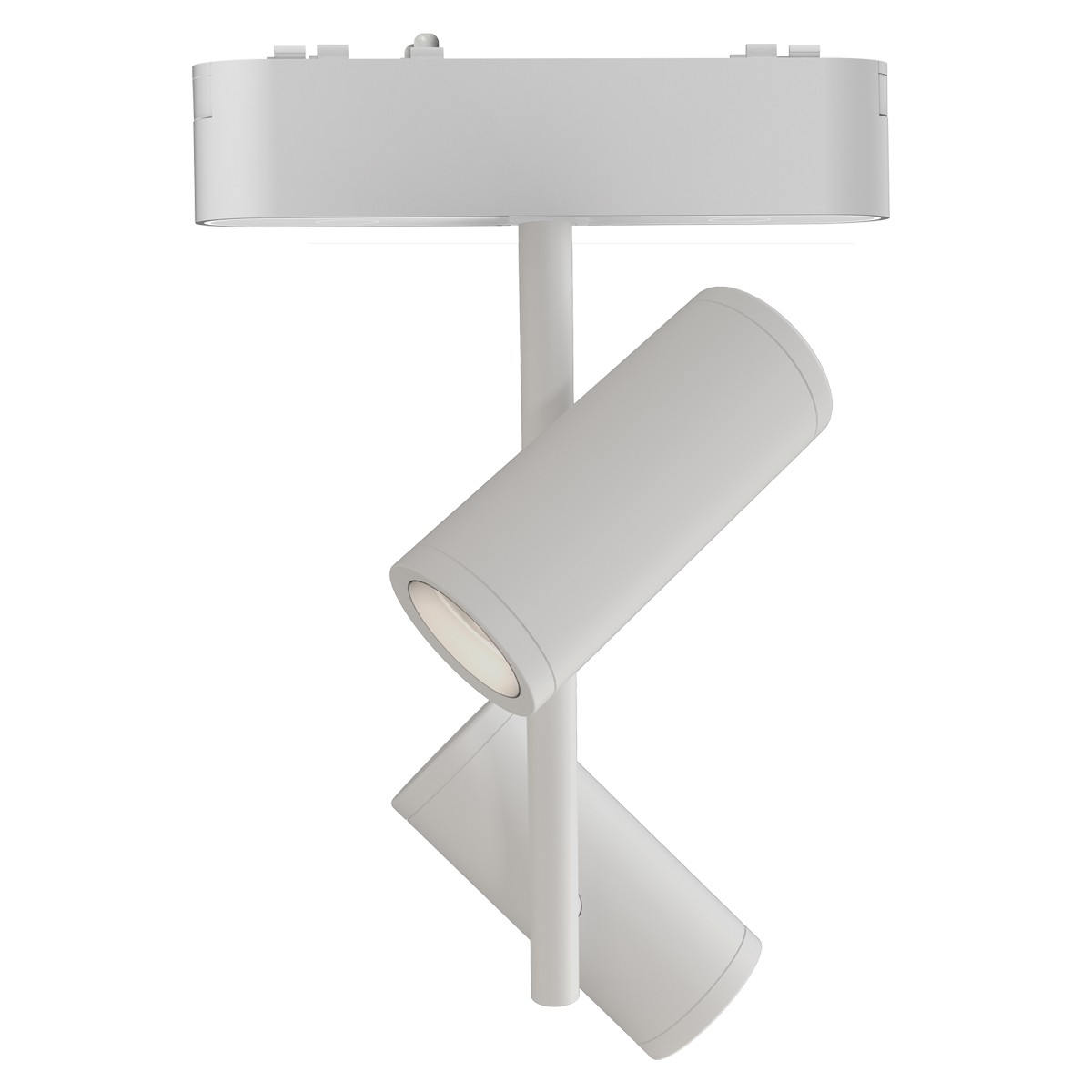 VK/04472/TR/W/DW/2 Φωτιστικό μαγνητικής ράγας 40V, LED, 2x9W, 2700K-6000K, CRI>90, 1218lm, 24°, CRI>90, IP20, λευκό